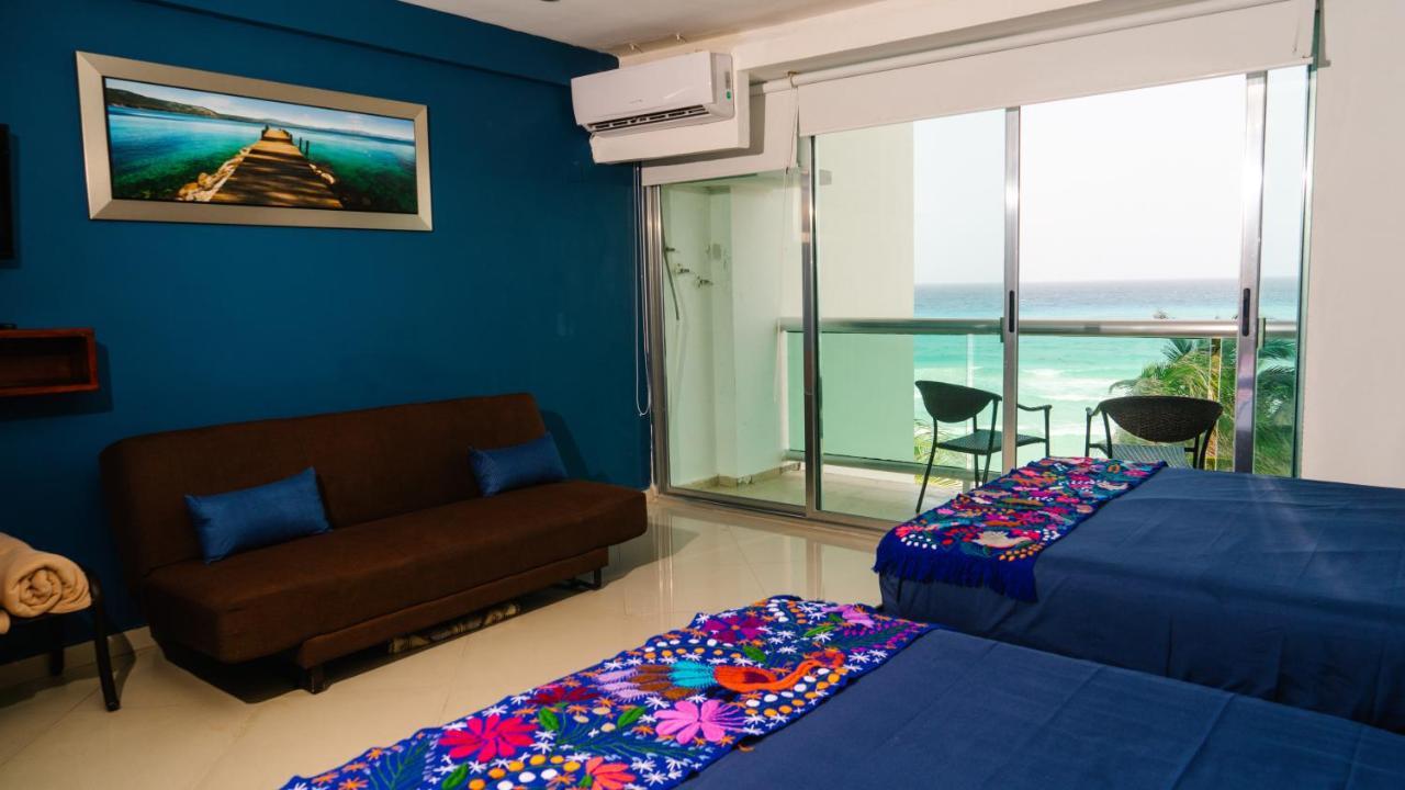 Ocean Front View Villa Cancún Exteriör bild