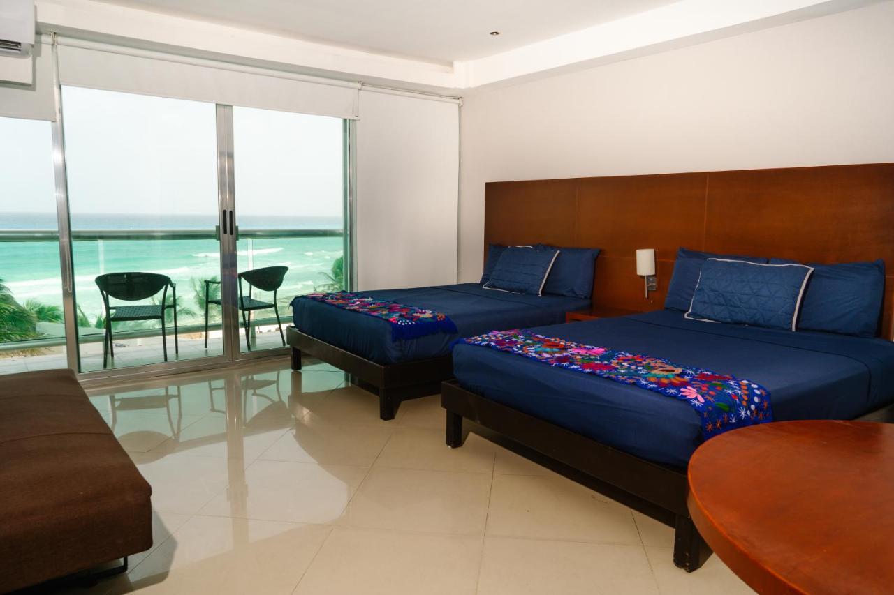 Ocean Front View Villa Cancún Exteriör bild